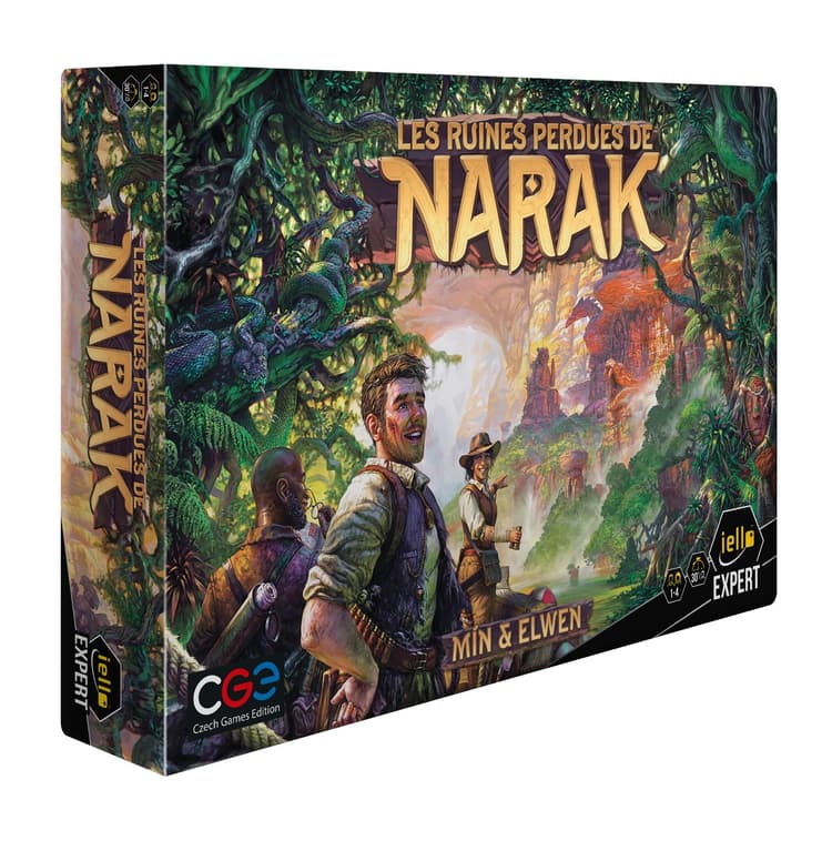 Boîte du jeu : Les Ruines Perdues de Narak
