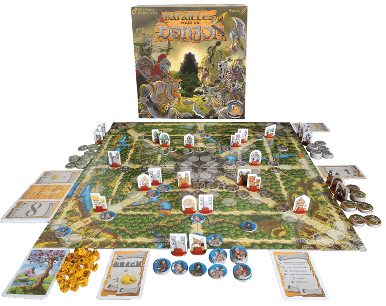 Boîte du jeu : Batailles Pour Un Donjon