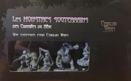 Couverture de Cthulhu Wars: Extension Les monstres sousterrains des Contrées des Rêve