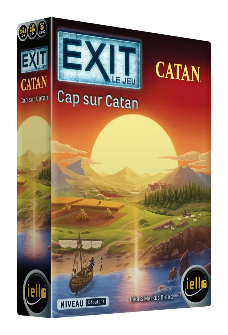 Boîte du jeu : Exit : Cap sur Catan