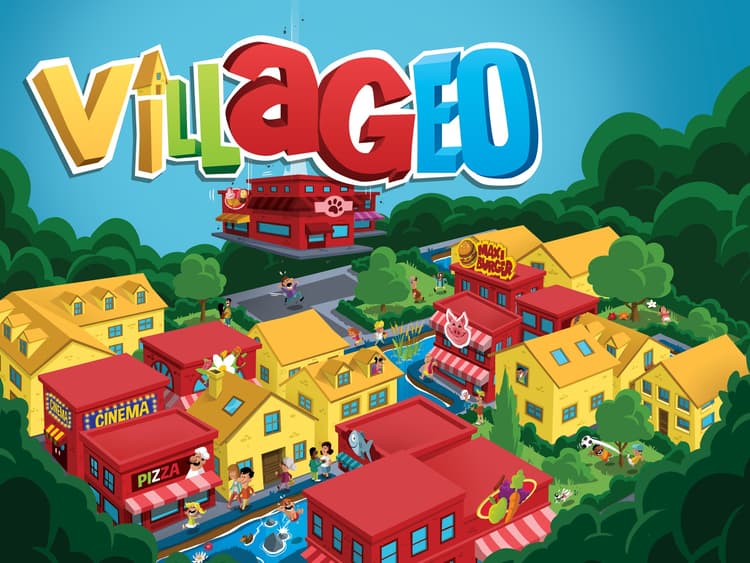 Boîte du jeu : Villageo