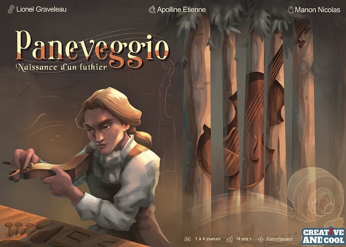 Boîte du jeu : Paneveggio : Naissance d’un luthier