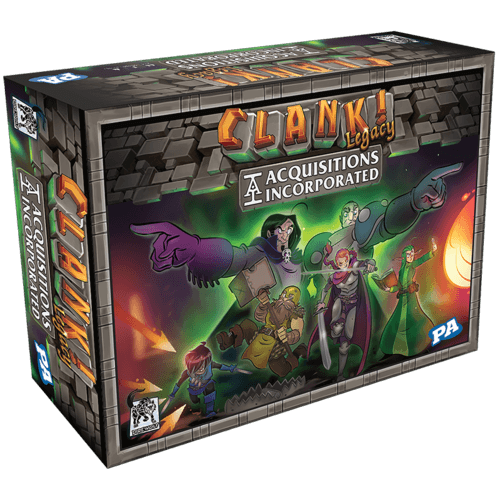 Boîte du jeu : Clank! Legacy: Acquisitions Incorporated.