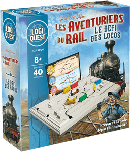 Couverture de Logiquest - Les Aventuriers du Rail