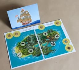 Couverture de Tortuga - Queenie 2 - Île & tuiles "Île"