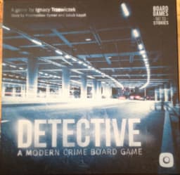 Couverture de Detective, a modern crime board game