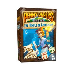 Couverture de Penny Papers Adventures: Le temple d'Apikhabou
