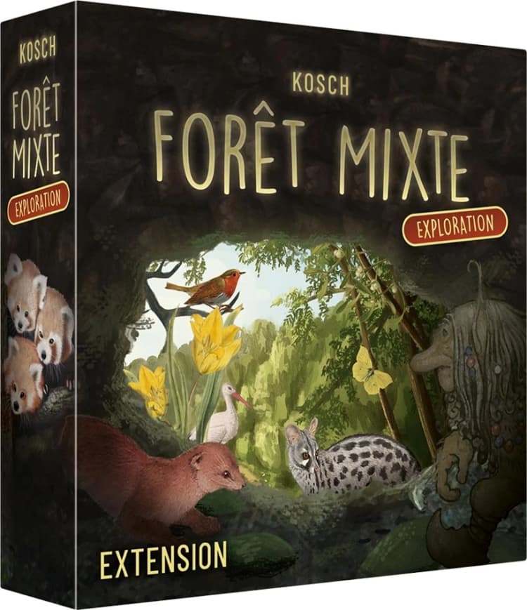 Boîte du jeu : Forêt Mixte : Exploration