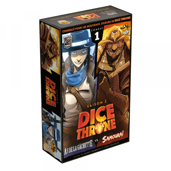 Boîte du jeu : Dice Throne: S2 – As de la Gachette vs Samouraï