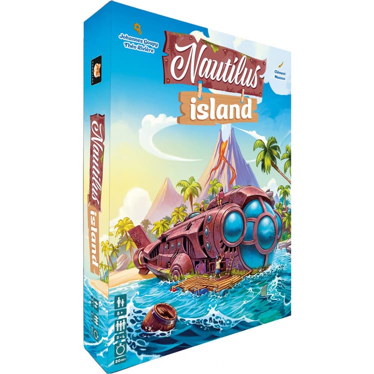 Boîte du jeu : Nautilus Island