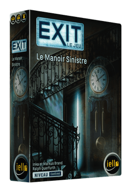 Couverture de EXIT : La Manoir Sinistre