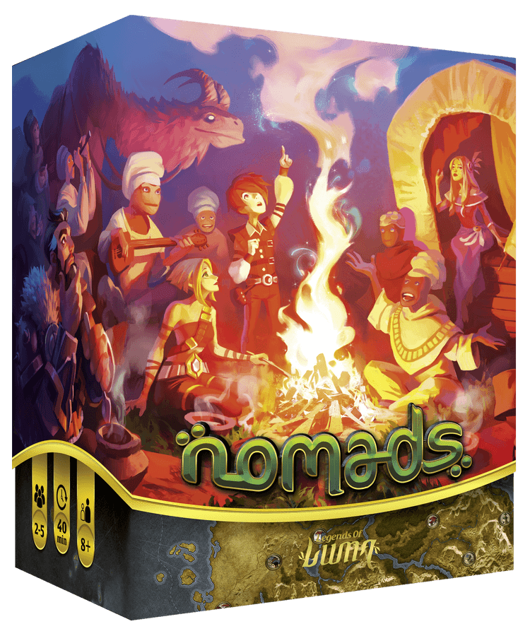 Boîte du jeu : Nomades