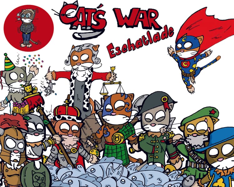 Boîte du jeu : Cats' war : eschatlade