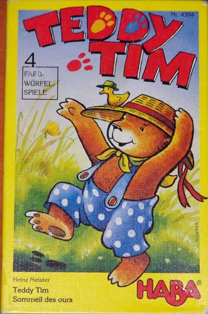 Boîte du jeu : Teddy Tim