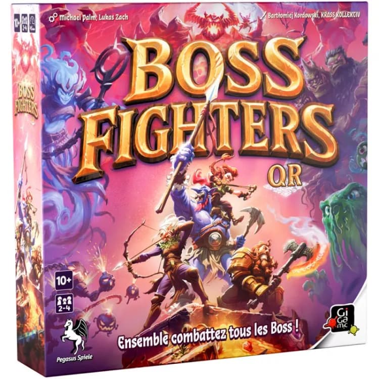 Boîte du jeu : Boss Fighters QR