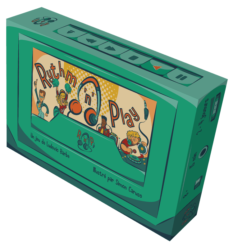 Boîte du jeu : Rythm and Play ou R'n'P
