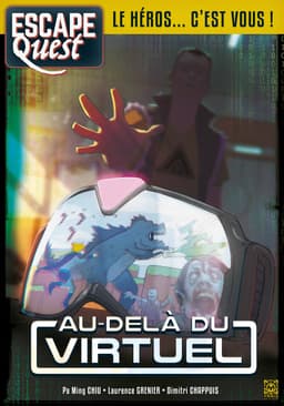 Couverture de Escape Quest N°2 - Au-delà du virtuel