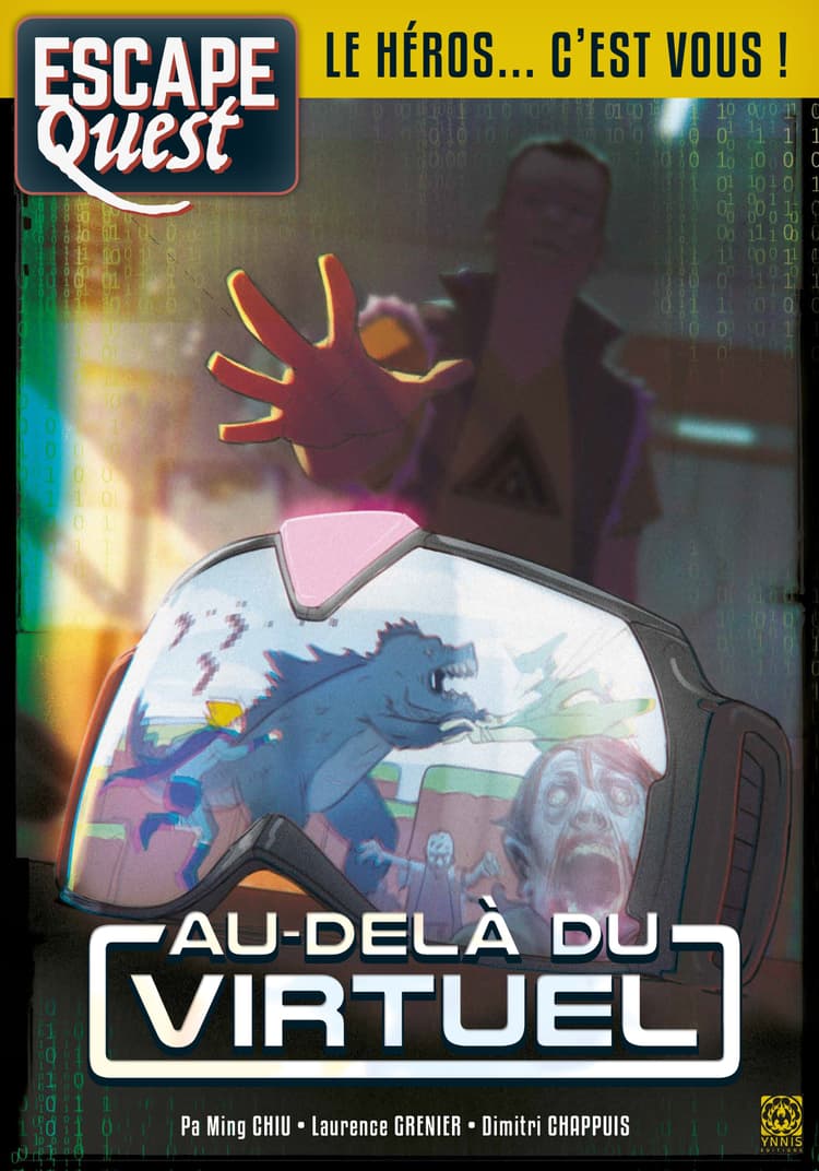 Boîte du jeu : Escape Quest N°2 - Au-delà du virtuel