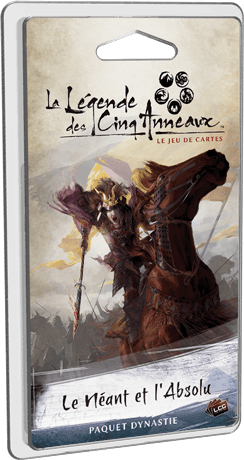 Couverture de La Légende des Cinq Anneaux LCG : Le Néant et l’Absolu