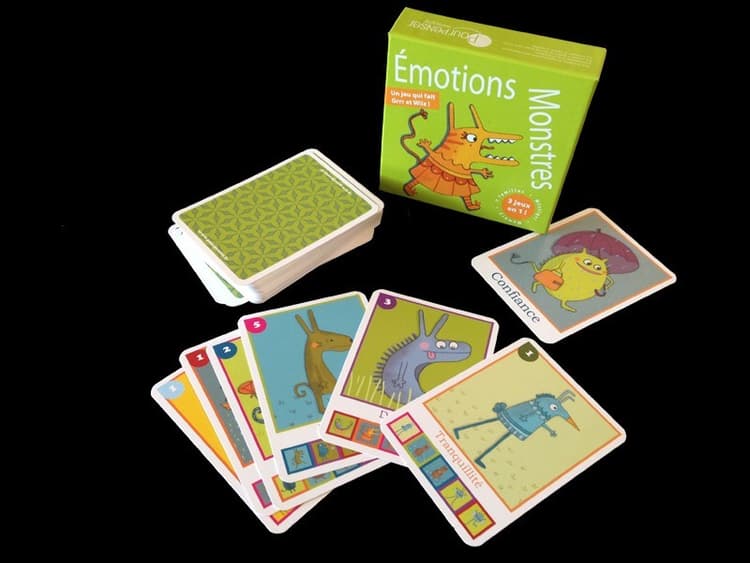 Boîte du jeu : Emotions Monstres
