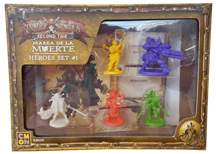 Boîte du jeu : Rum & Bones Second Tide : Marea de la Muerte - Heroes Set #1