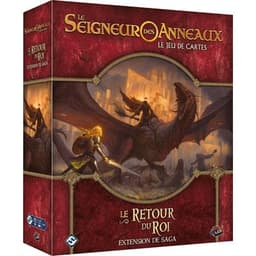 Couverture de Le Seigneur des Anneaux : Le Jeu de Cartes - Le Retour du Roi : Extension de Saga