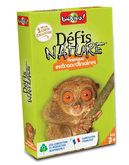 Boîte du jeu : Défis Nature Animaux extraordinaires