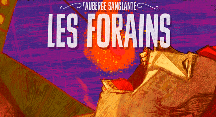 Boîte du jeu : L'auberge sanglante - Les Forains