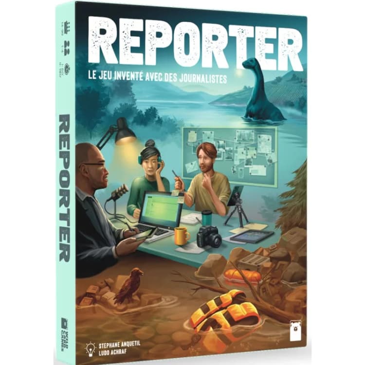 Boîte du jeu : Reporter