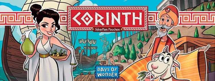 Boîte du jeu : Corinth