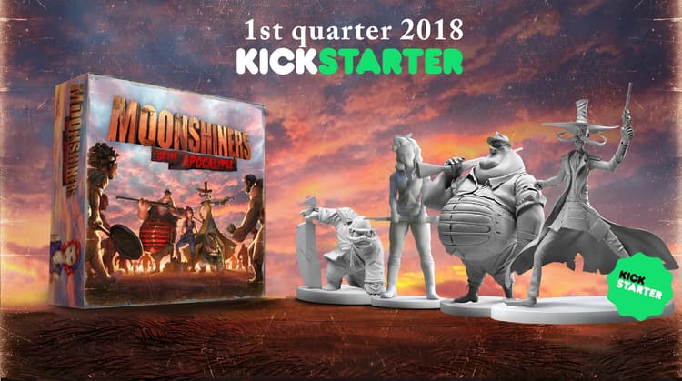 Boîte du jeu : Moonshiners of the Apocalypse