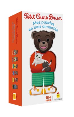 Couverture de Petit Ours Brun - Mes puzles en bois aimantés