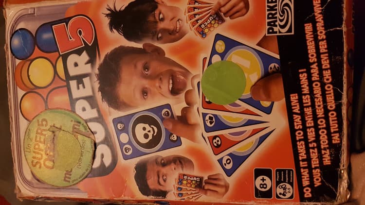 Boîte du jeu : Super5