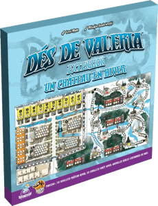 Couverture de Dés de Valeria : extension un château en hiver