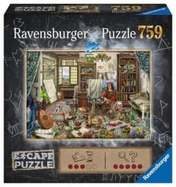 Couverture de Escape puzzle - Atelier d'artiste
