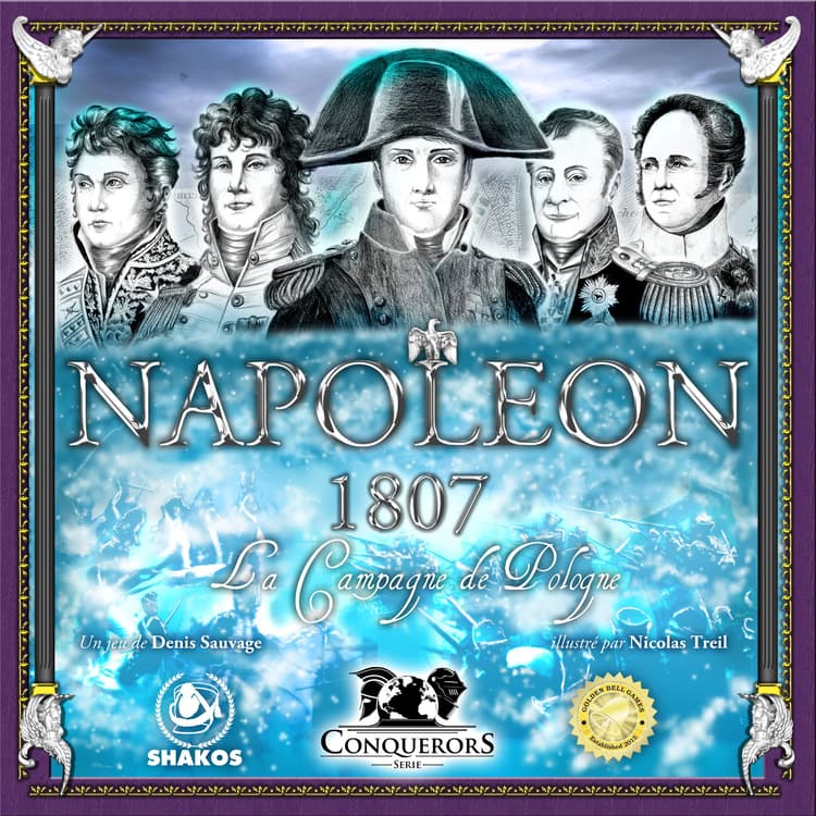 Boîte du jeu : Napoléon 1807