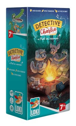 Couverture de Détective Charlie - part en vacances