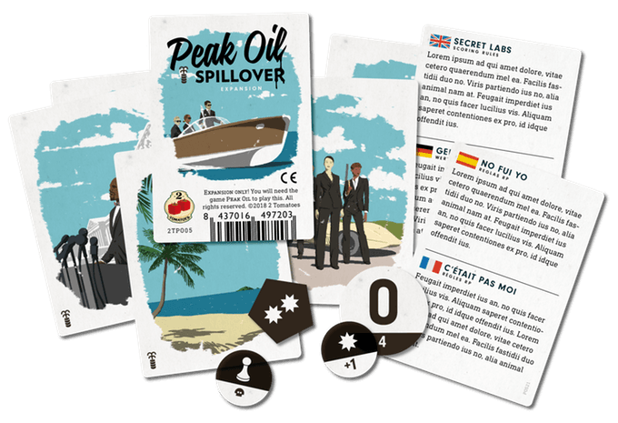 Boîte du jeu : Peak Oil : Spillover