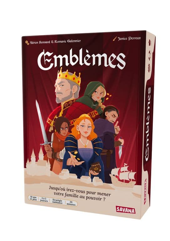 Boîte du jeu : Emblêmes