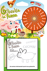 Boîte du jeu : Gribouille - La ferme