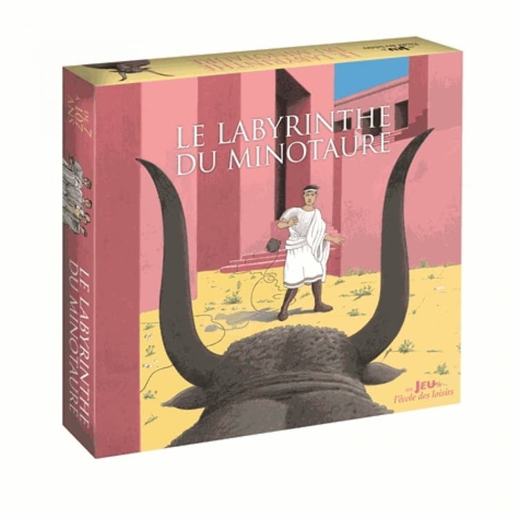 Boîte du jeu : Le labyrinthe du minotaure
