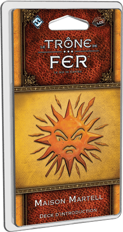 Couverture de Maison Martell : Deck d’introduction Trône de Fer LCG 2nd Édition
