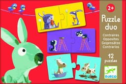 Couverture de Puzzle Duo Contraires