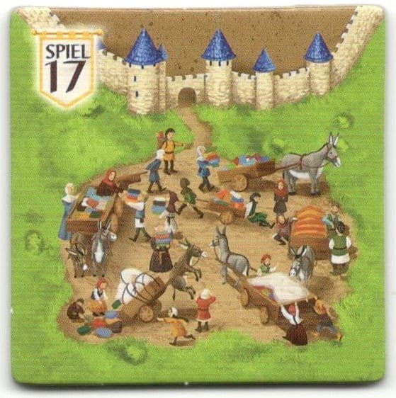 Boîte du jeu : Carcassonne - Tuile bonus Spiel 2017