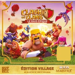 Couverture de Clash of Clans : The Epic Raid (édition Village)