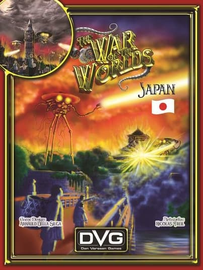 Boîte du jeu : The War of the Worlds : Japan