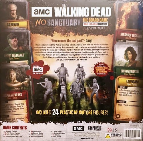 Boîte du jeu : The Walking Dead: No Sanctuary – Expansion 1: What Lies Ahead