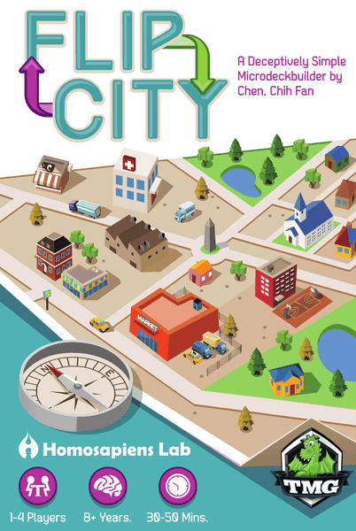 Boîte du jeu : Flip City