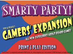 Couverture de Smarty Party! Gamers's expansion