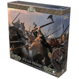 Couverture de 878 Les Vikings : Les Invasions de l'Angleterre (Édition 2020)